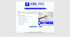 Desktop Screenshot of edilpro.net